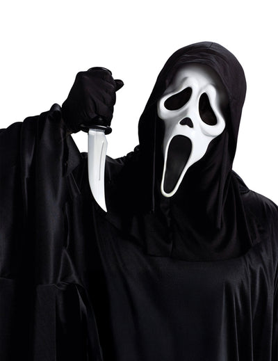 Scream Masken- und Messerset für Erwachsene