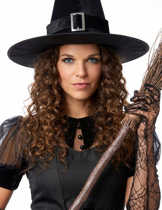 Hexen-Accessoire-Set Halloween-Accessoires 4-teilig 