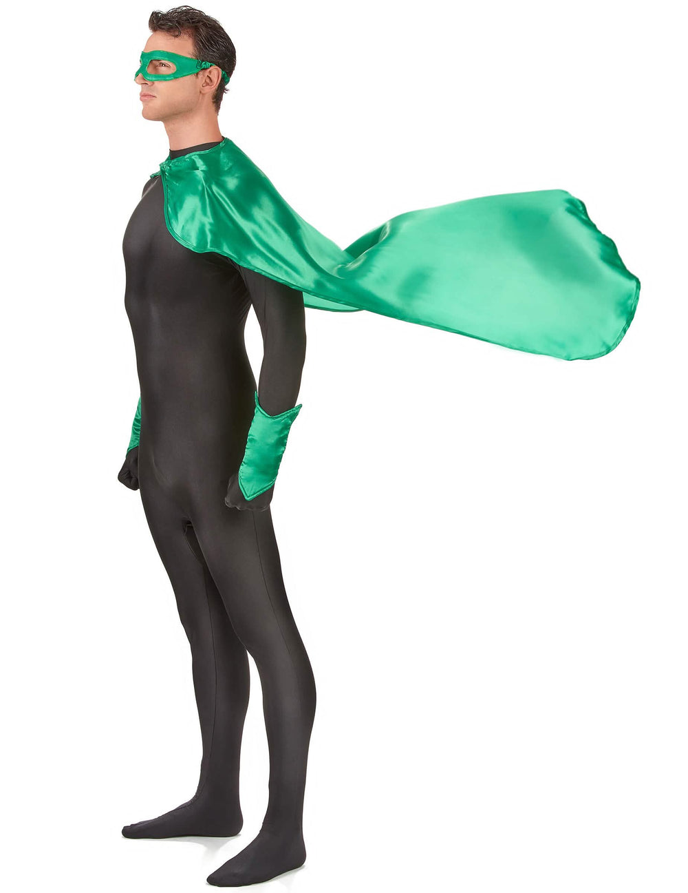 Seitenansicht des Superhelden-Kits für Erwachsene