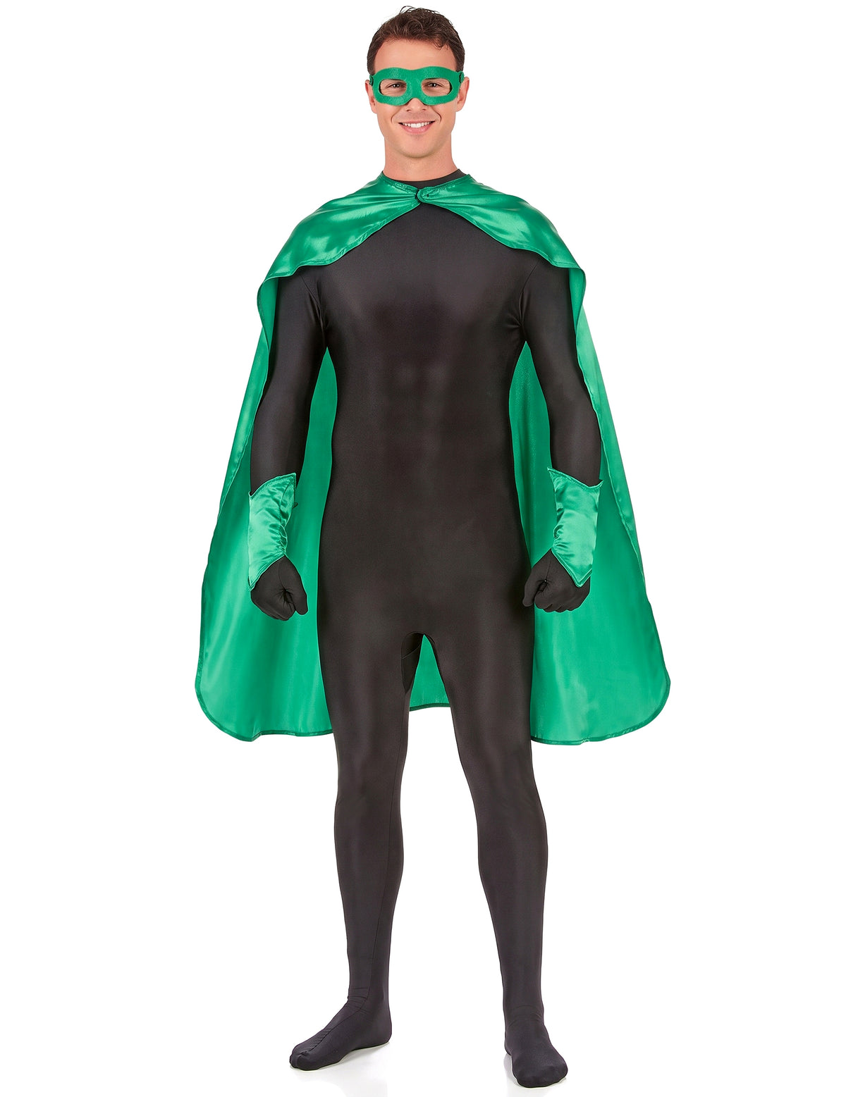 Kit super héros vert adulte