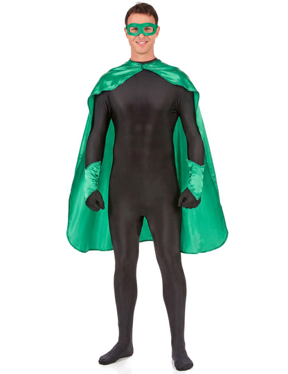 Kit super héros vert adulte