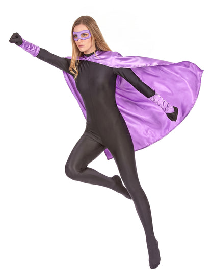Kit super héros violet adulte