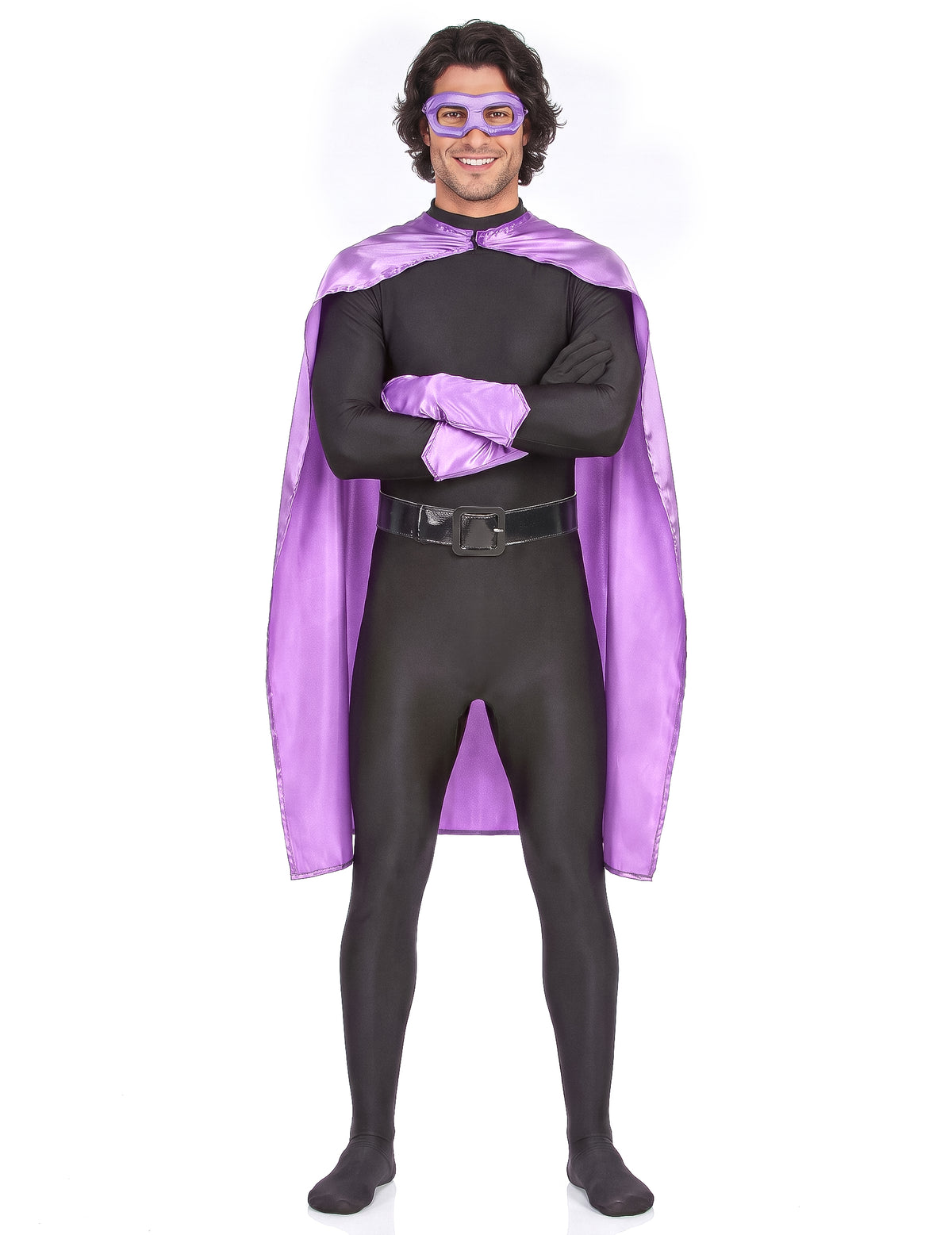 Kit super héros violet adulte