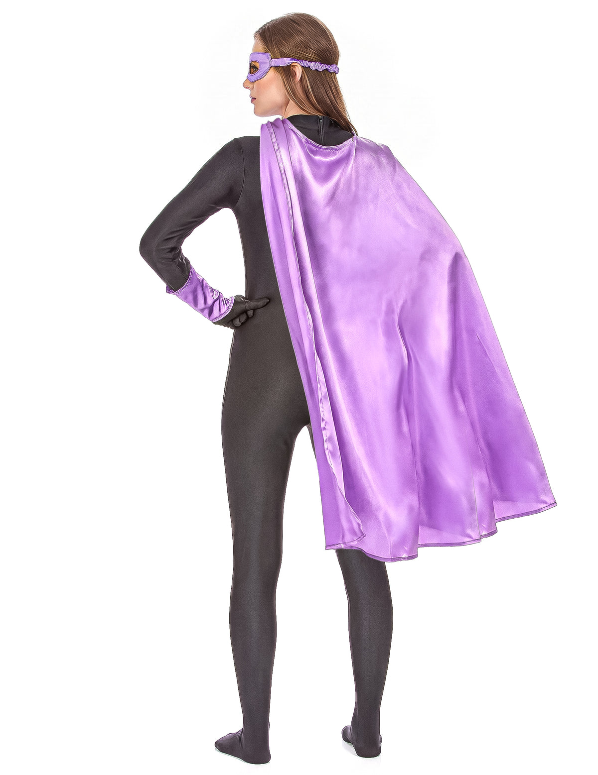 Kit super héros violet adulte