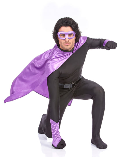 Kit super héros violet adulte