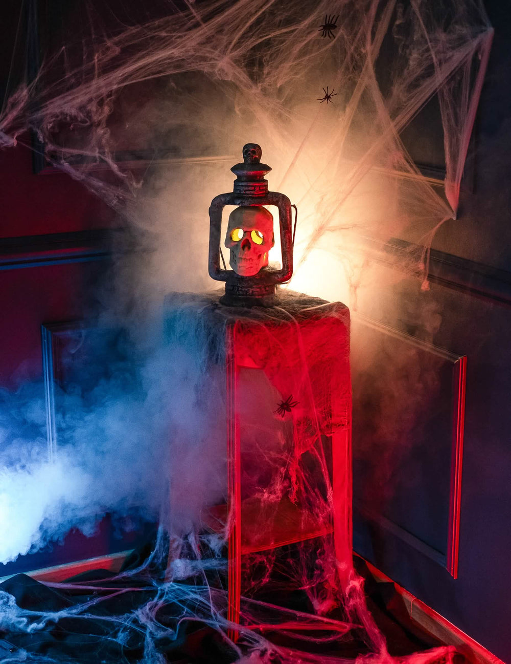 Halloween-Kürbislaterne als Deko-Szene