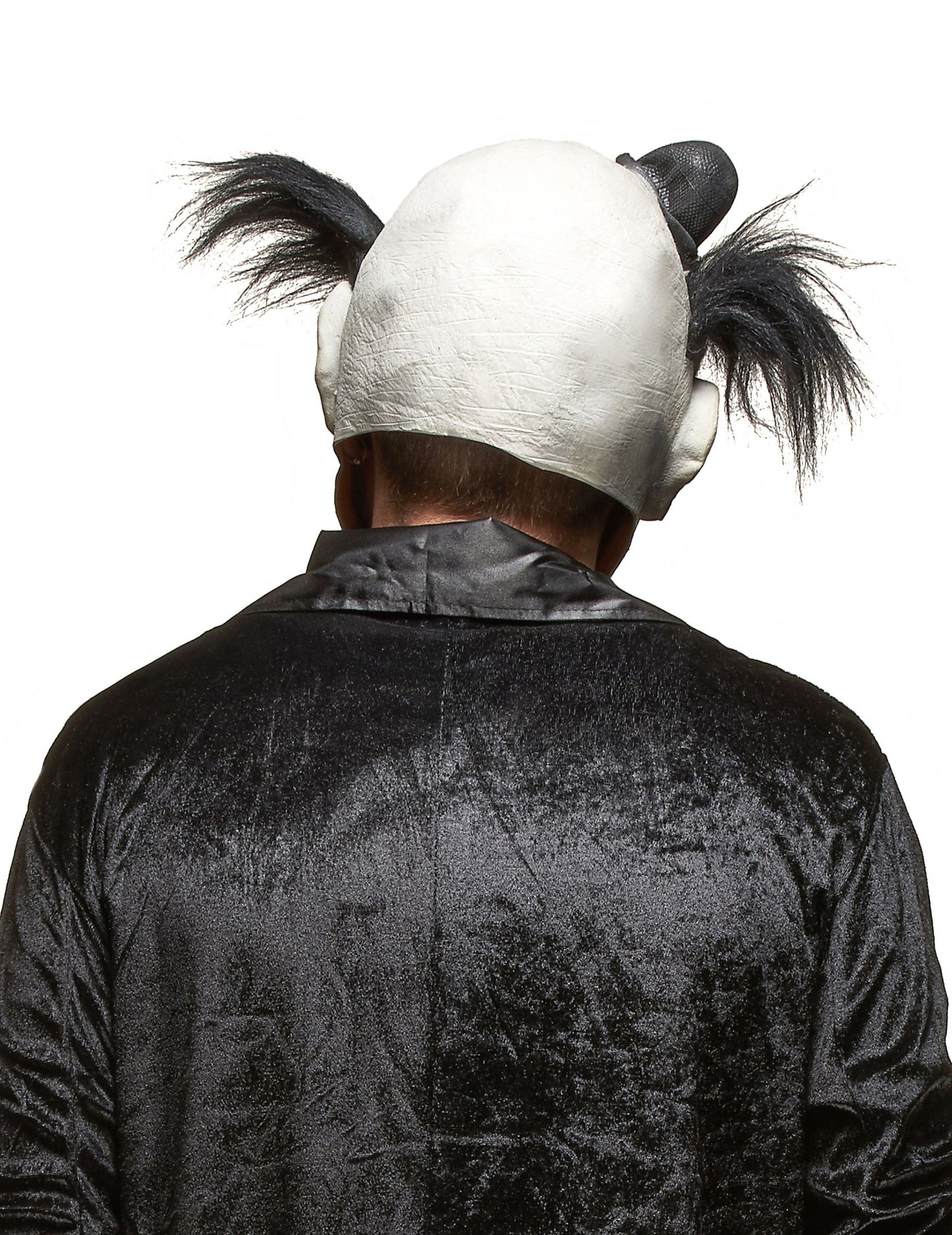 Vue de dos du masque latex clown sanglant Halloween