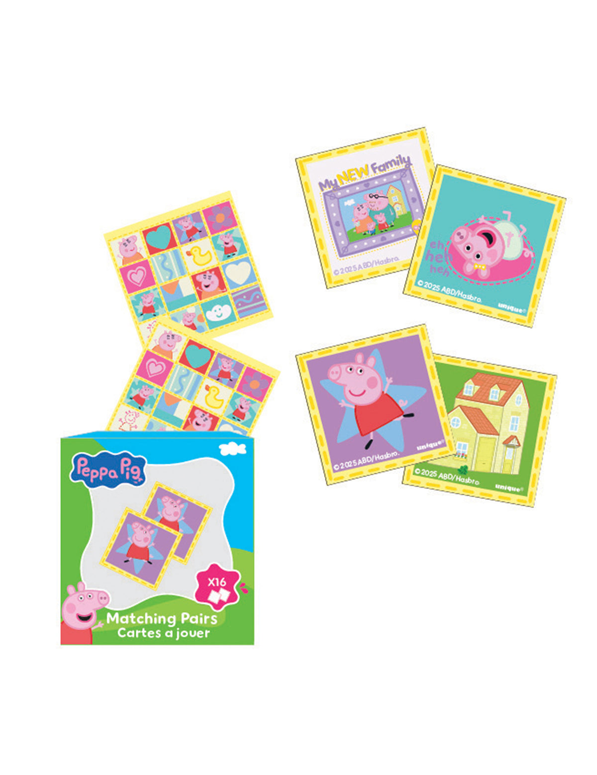 4er-Set Peppa Wutz™ Kartenspiele