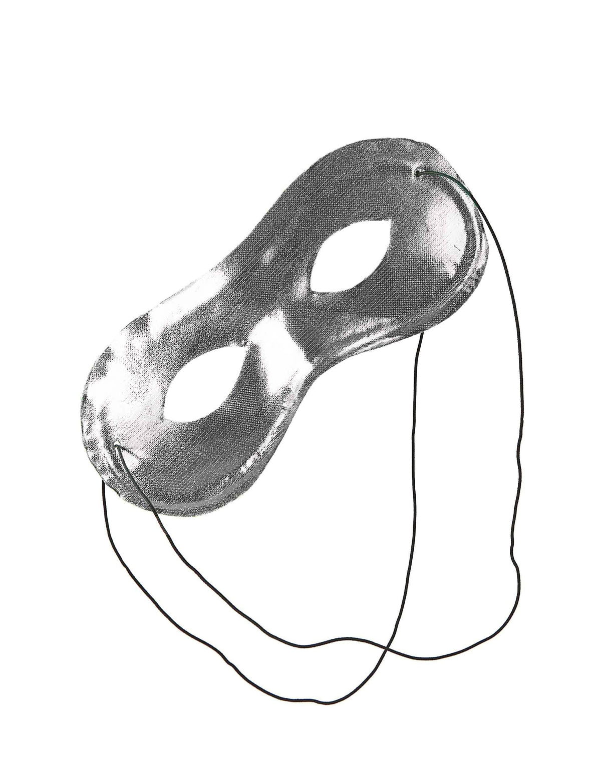 Halbmaske Metallik für Erwachsene