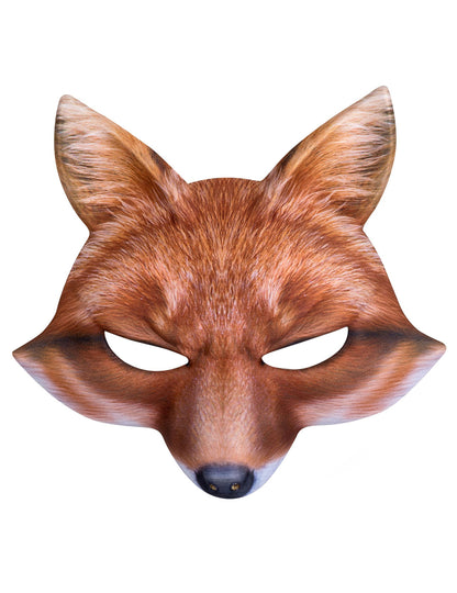 Vue de face du loup renard