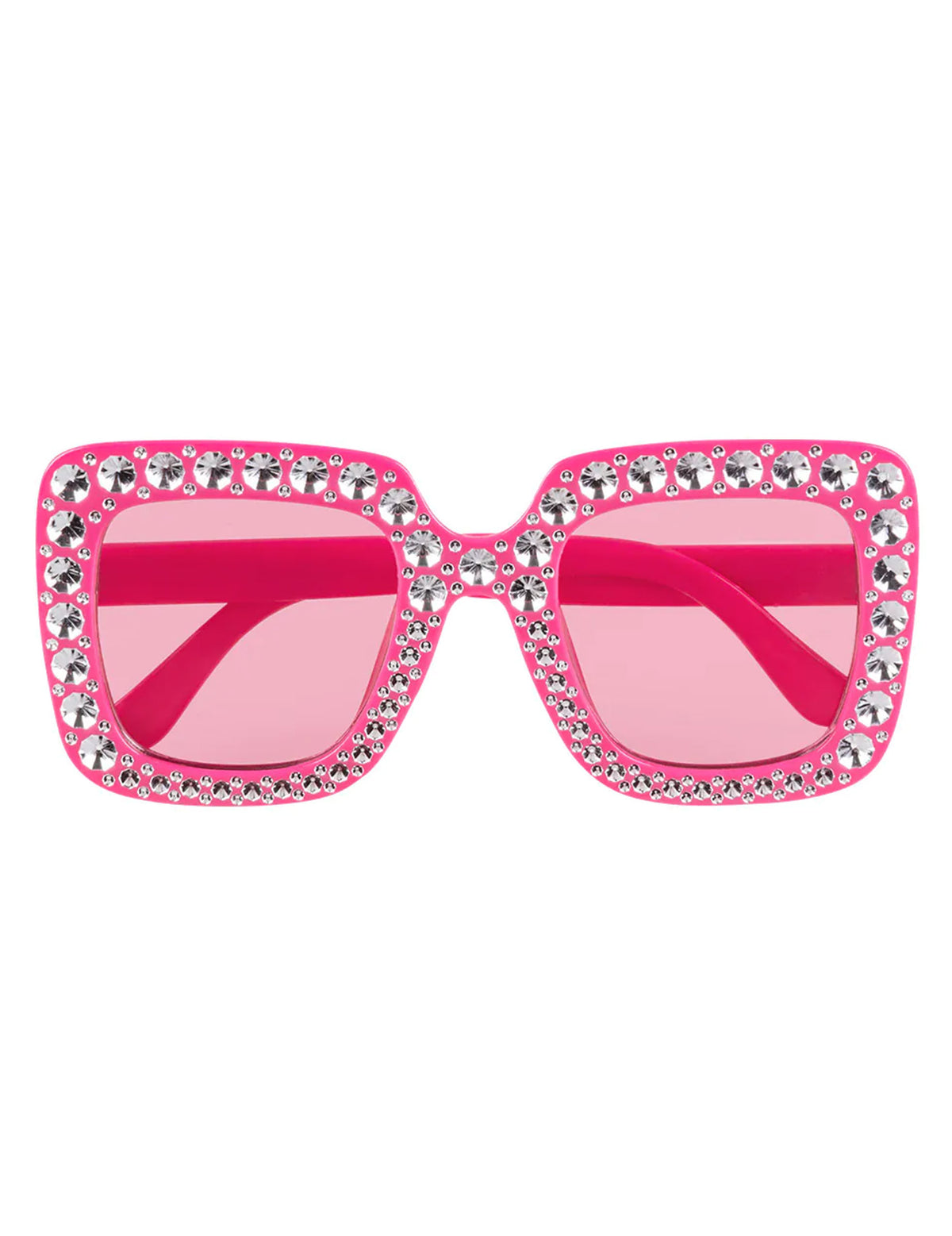 Rosa Bling-Bling-Brille