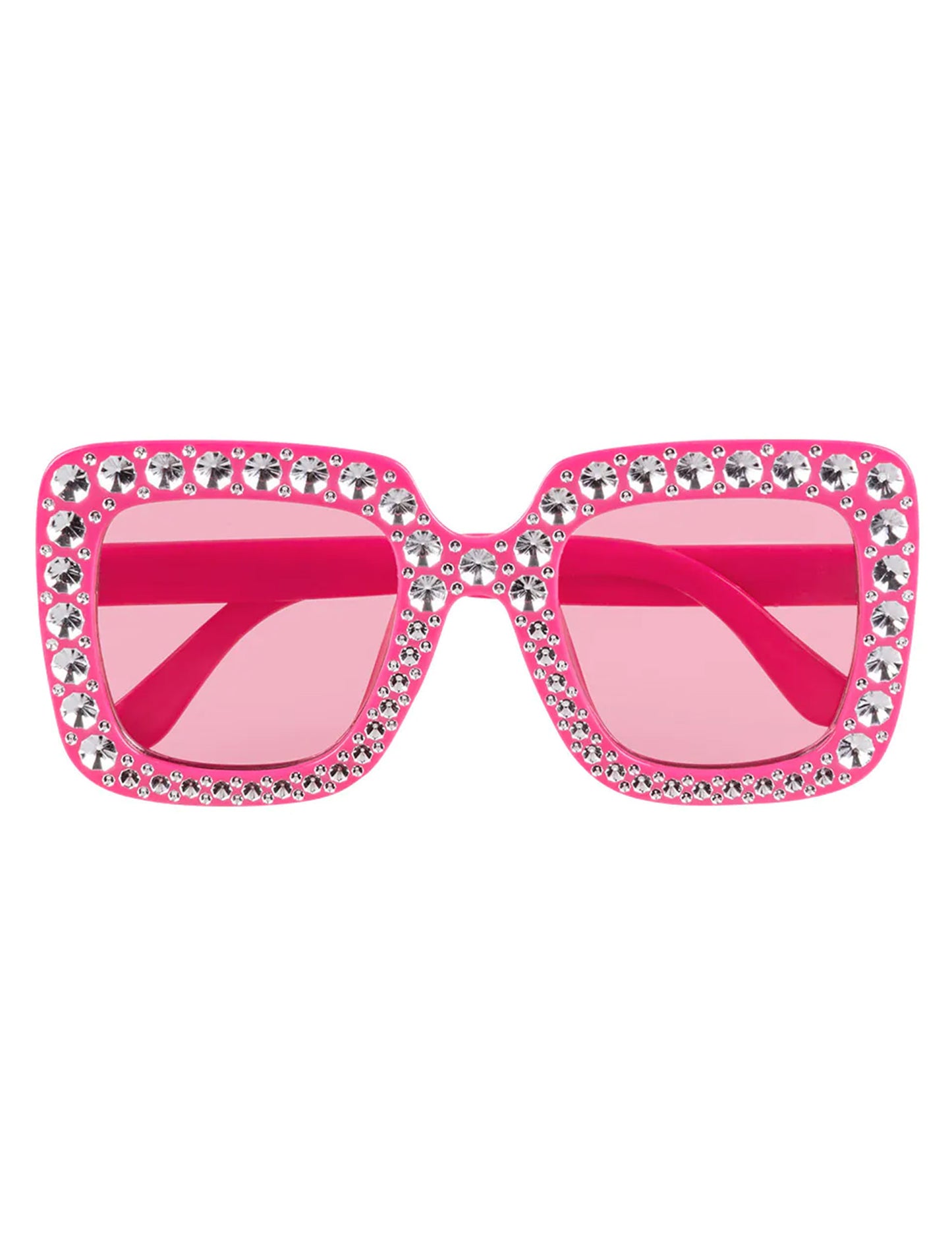 Rosa Bling-Bling-Brille