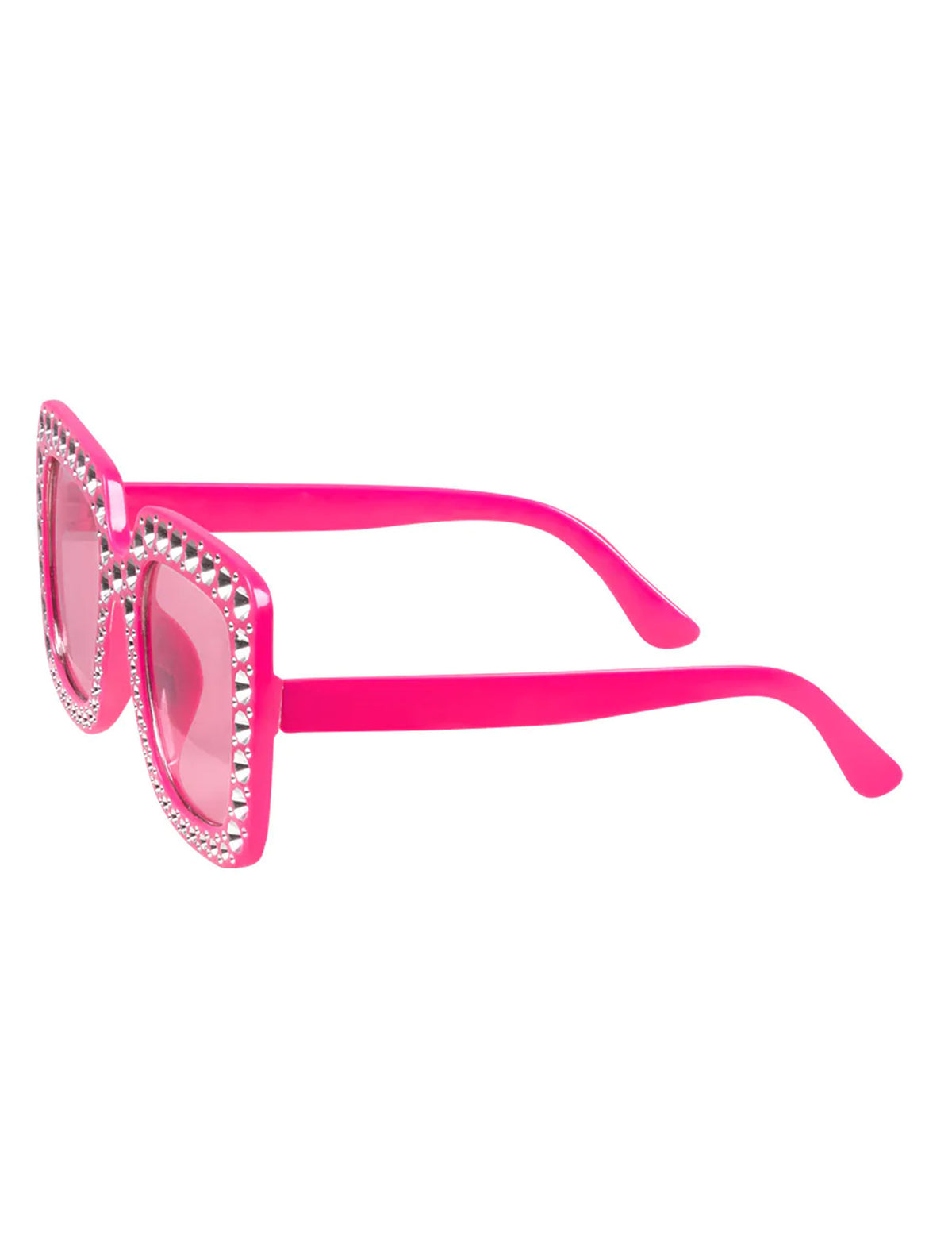 Rosa Bling-Bling-Brille