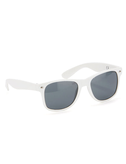 Weiße Blues-Brille für Erwachsene
