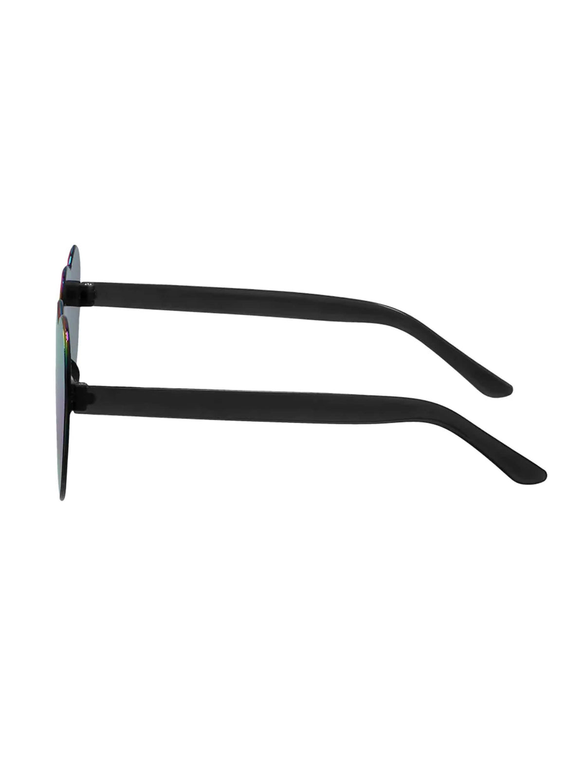 Herz-Brille Spiegeleffekt Accessoire für Erwachsene