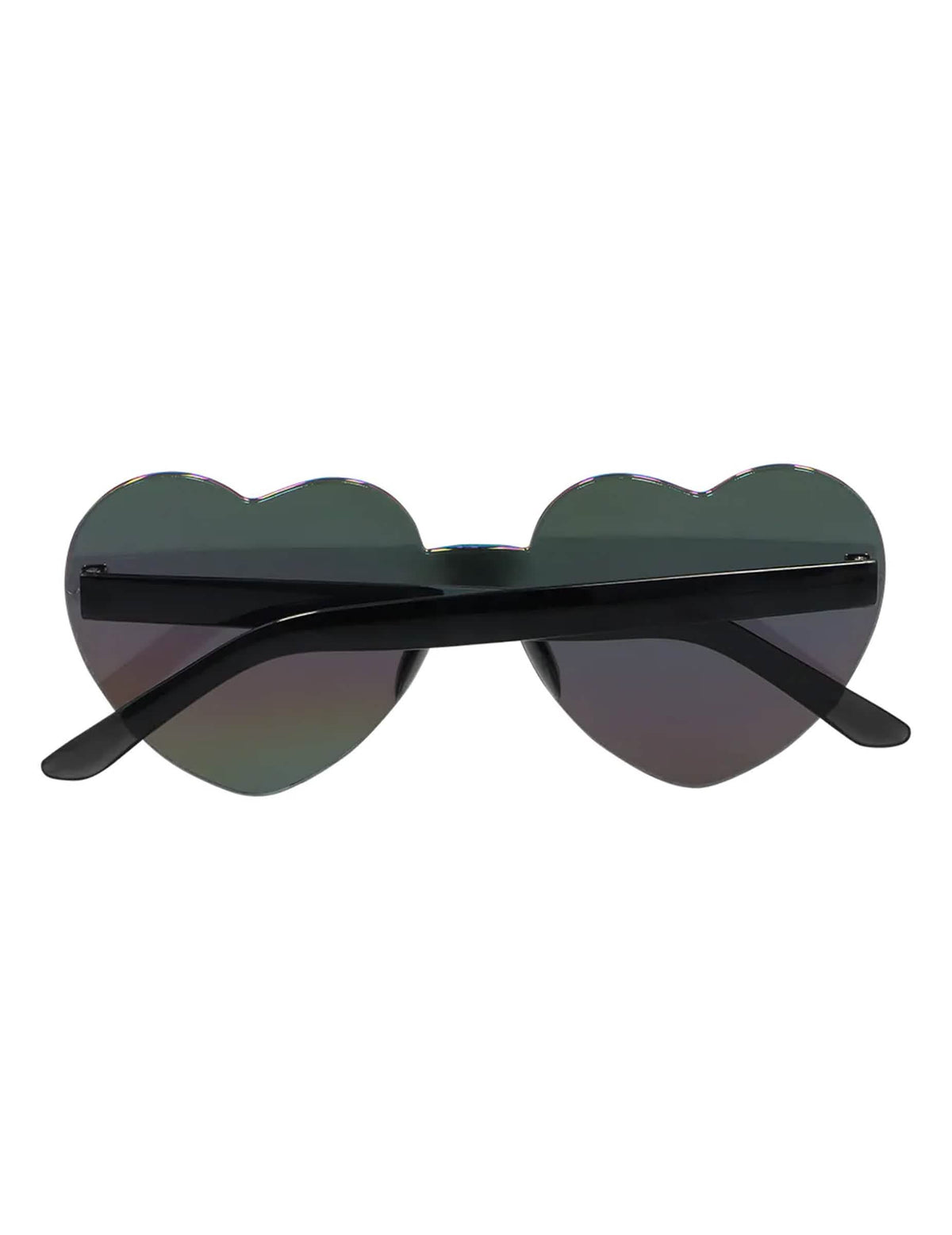 Herz-Brille Spiegeleffekt Accessoire für Erwachsene