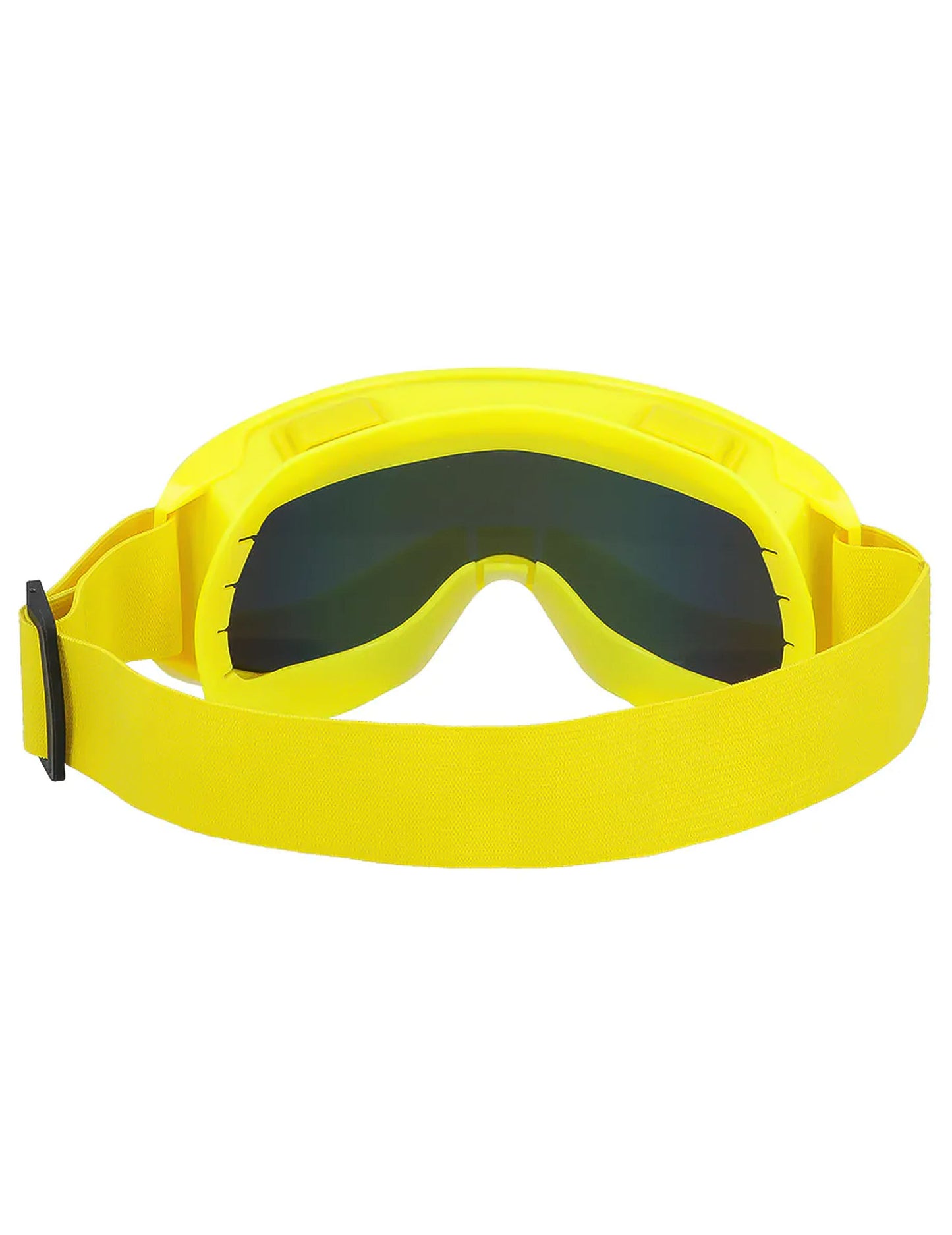 Vue de dos des lunettes de ski pour adultes