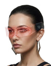 Futuristische Brille mit LED
