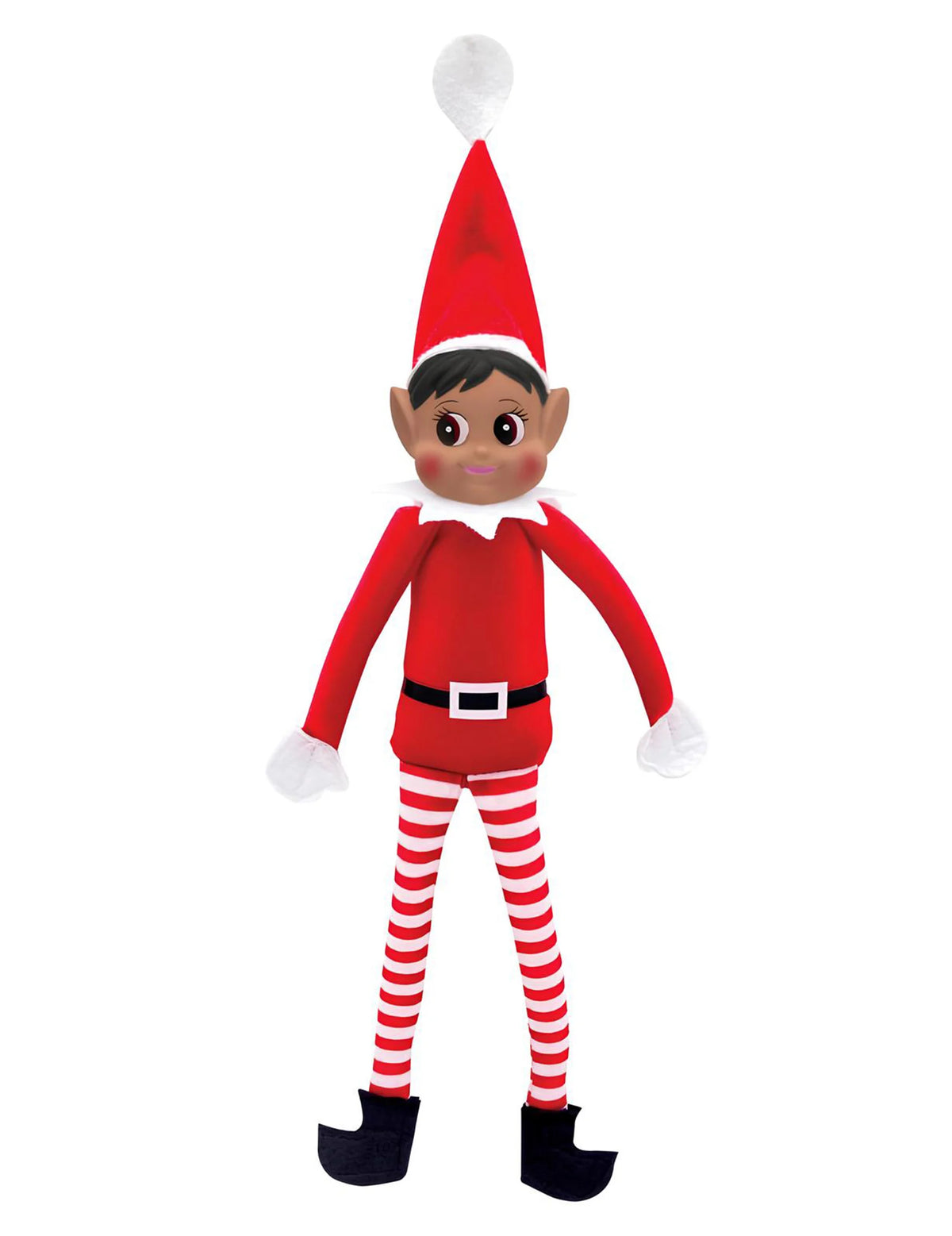 Lutin farceur Paillette pour fille rouge et blanc à rayures