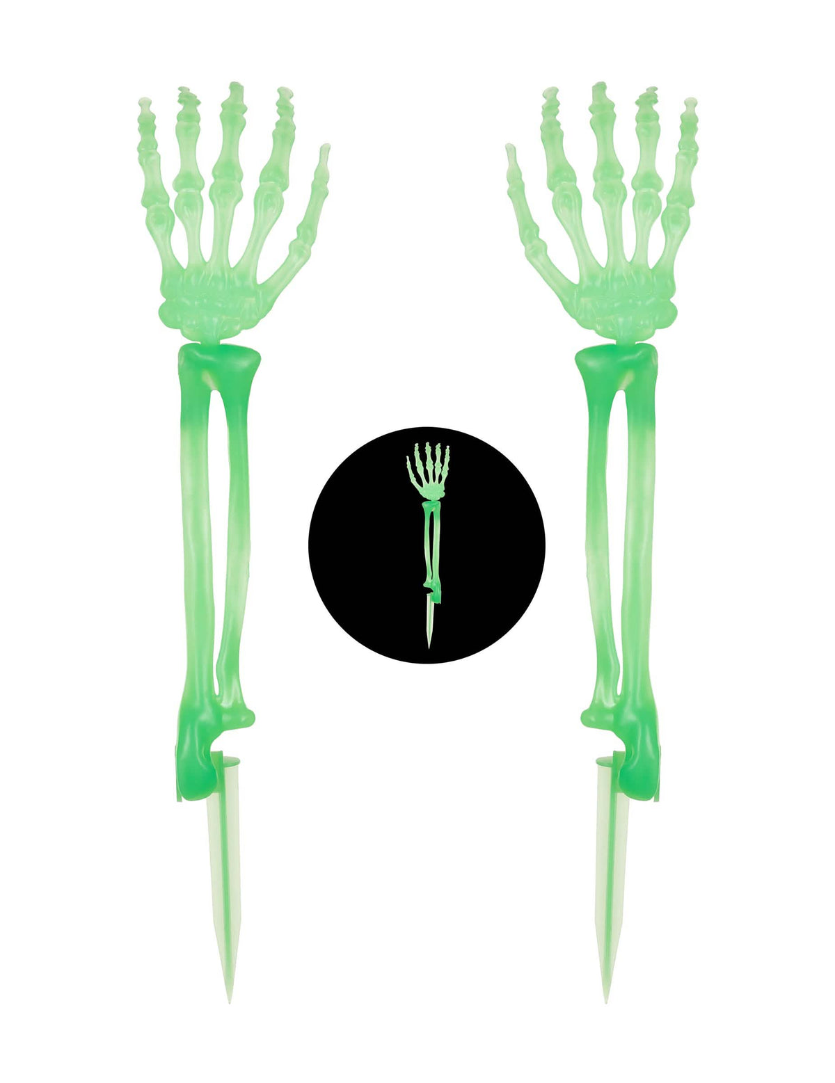 Leuchtende Skeletthände 46 cm
