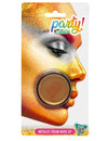 Goldenes Metallic-Make-up