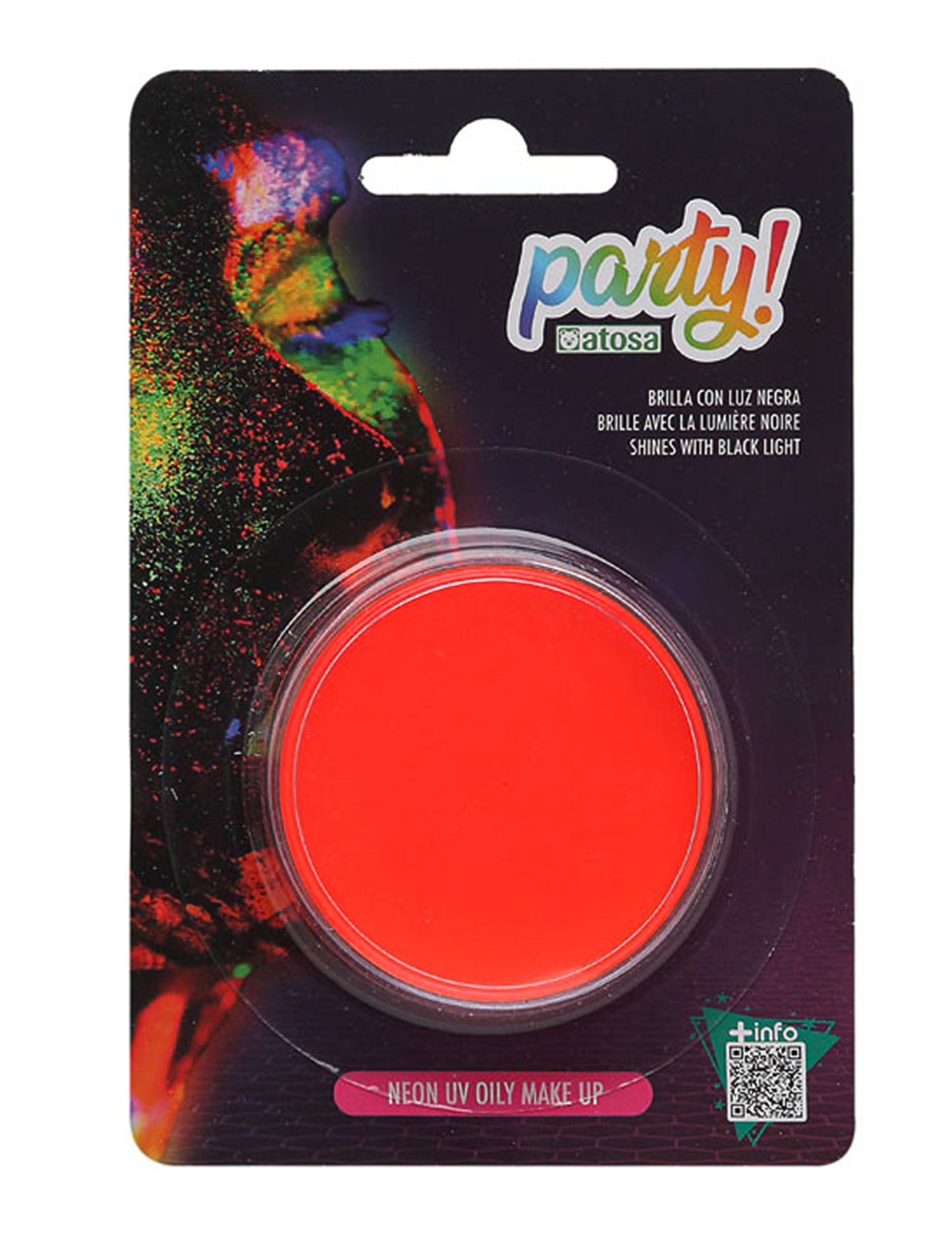 Fluoreszierende Schminke, Neon Orange