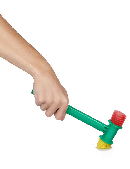 Marteau couineur en plastique avec sifflet