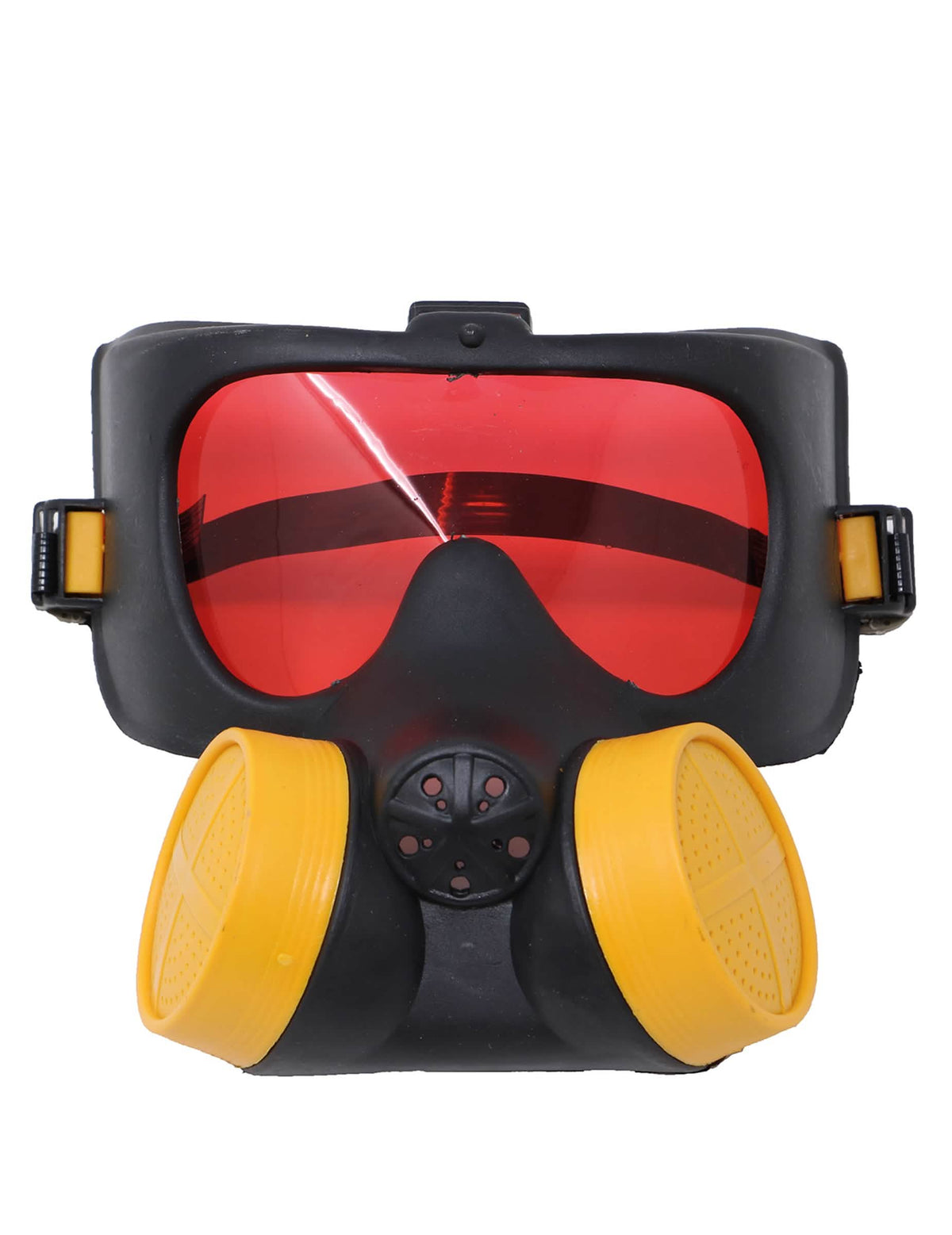 Vorderansicht der Gasmaske für Erwachsene