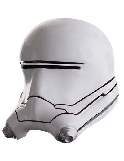 Masque luxe casque 2 pièces Flametrooper Star Wars VII pour adulte blanc