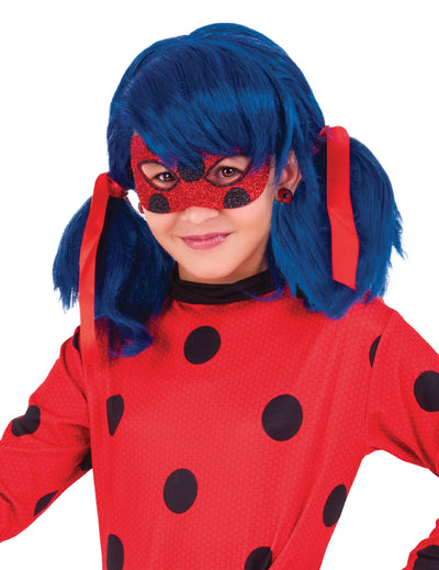 Glänzende Ladybug™ Maske für Kinder