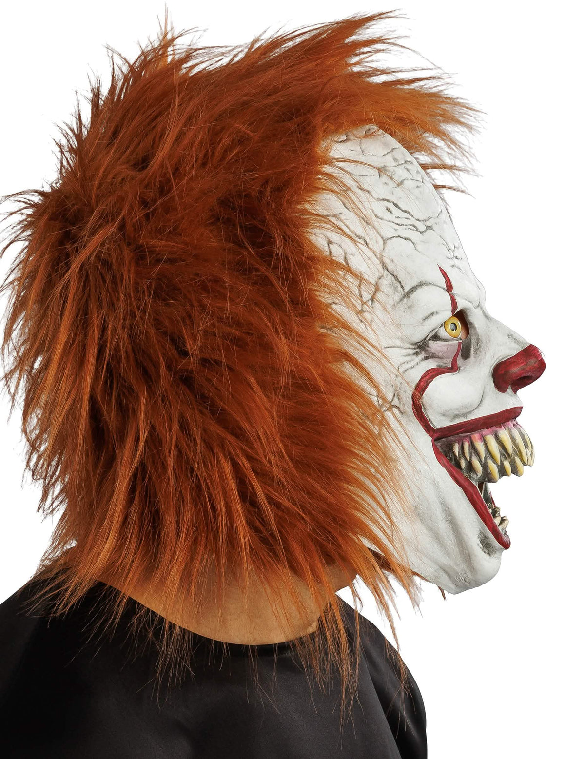 Killer-Clownmaske Deluxe aus Latex Erwachsene
