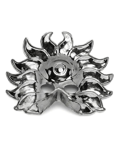 Sonnen-König Halbmaske Kostüm-Accessoire gold