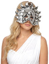 Sonnen-König Halbmaske Kostüm-Accessoire gold