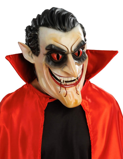 Vampir-Maske Luxus-Edition fÃ¼r Erwachsene