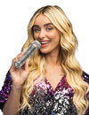 Micro disco à facettes pour adulte argenté