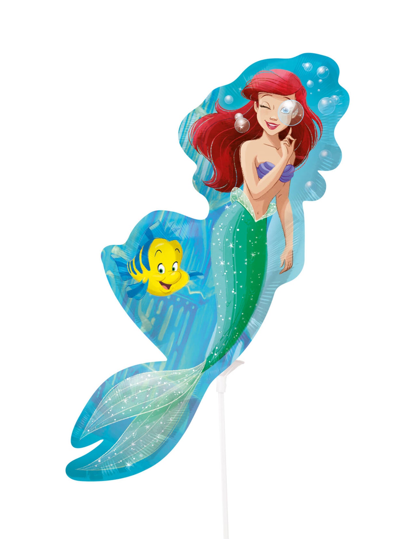 Ariel Die kleine Meerjungfrau™ Mini-Folienballon 15 x 39 cm