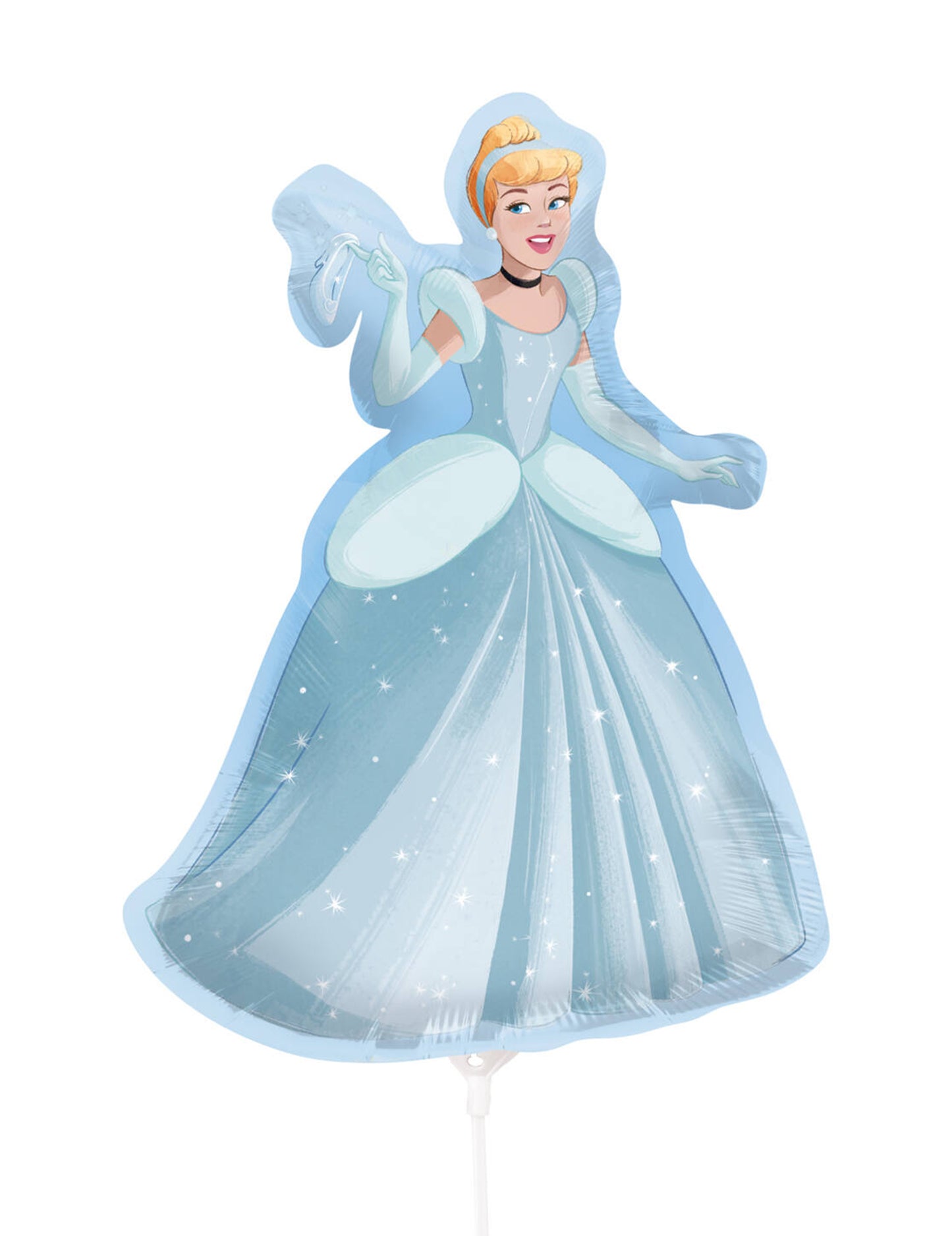 Cinderella™ Mini-Aluminiumballon 22 x 39 cm