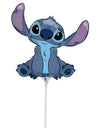 Stitch™ Mini-Aluminiumballon 26 x 34 cm