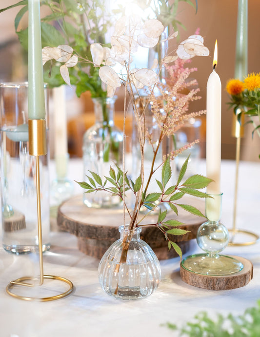Mini-Retro-Glas-Vase 10 cm