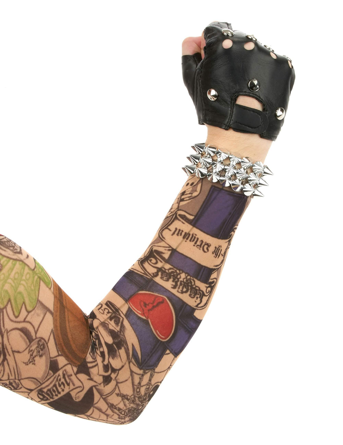 Detailbild der Punk-Mittens für Erwachsene