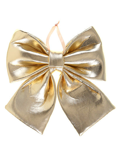 Goldene Metallic-Schleife 21,5 x 25 cm
