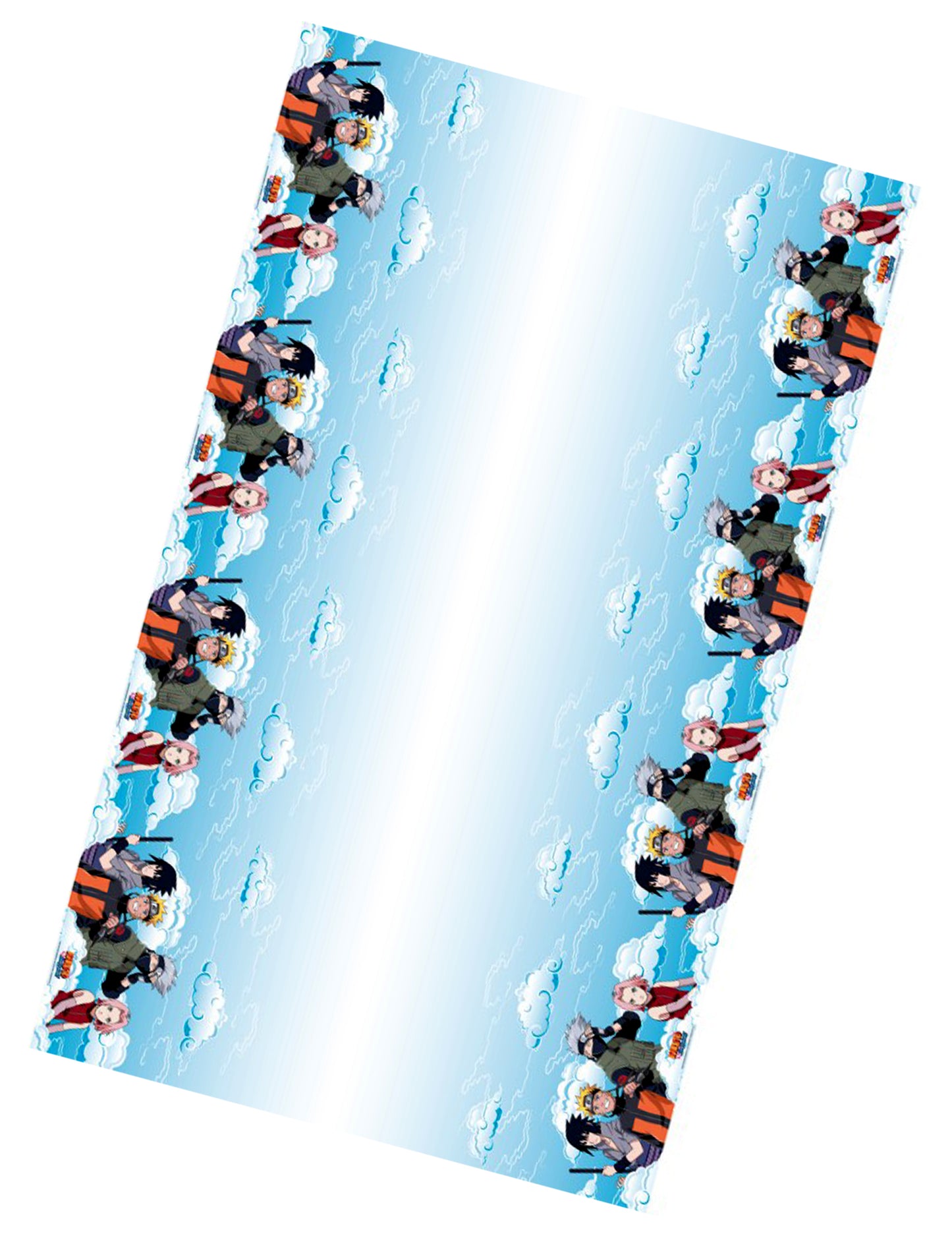 Nappe en papier recyclable Naruto Shippuden™ 136 x 228 cm