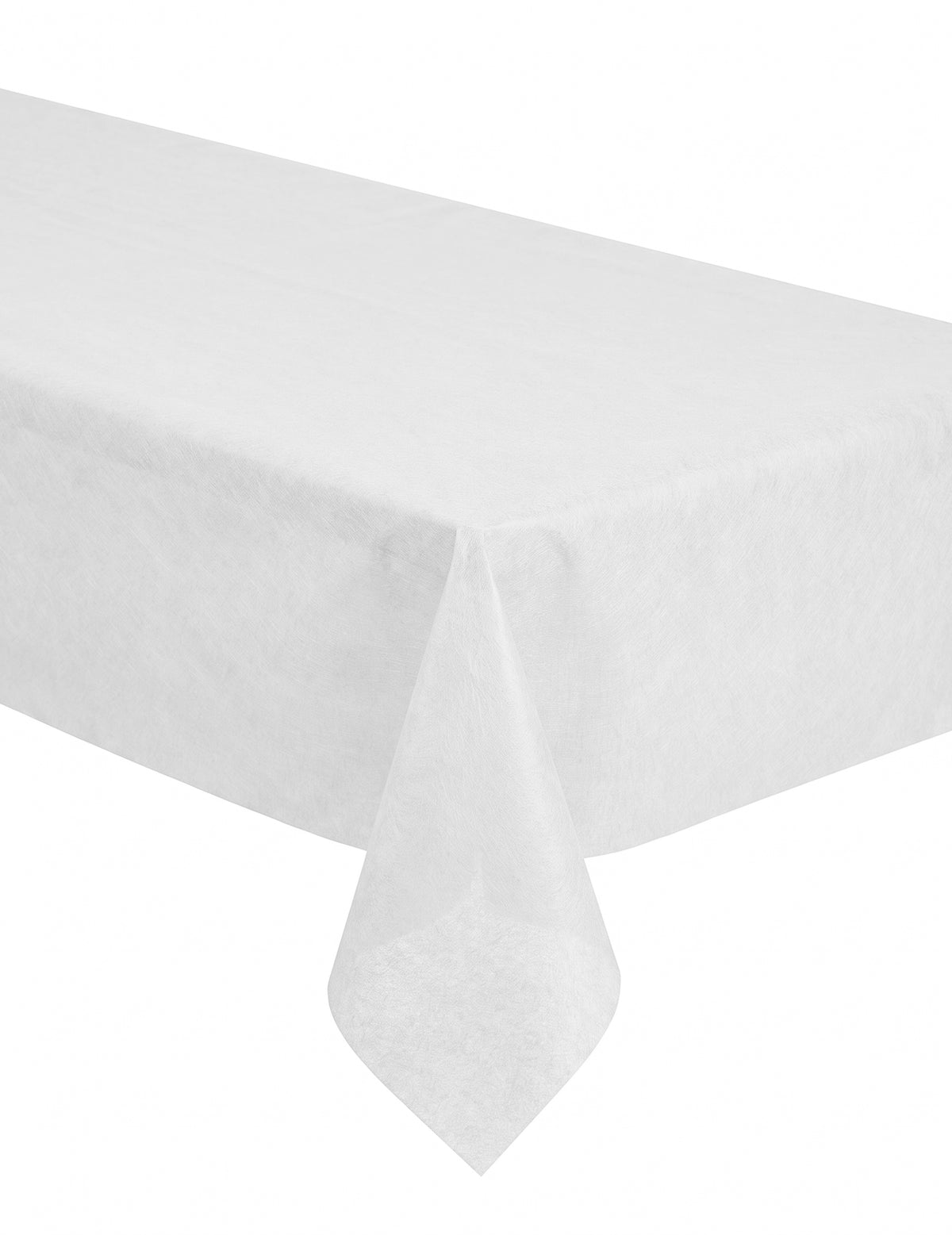 Tischdecke aus Vliesstoff WeiÃŸ (Rolle) 1,20 x 10 m