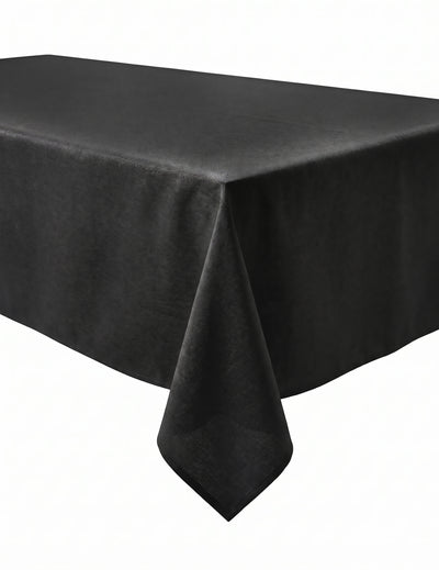 Rollen-Tischdecke aus Vlies schwarz 120 cm x 10 m