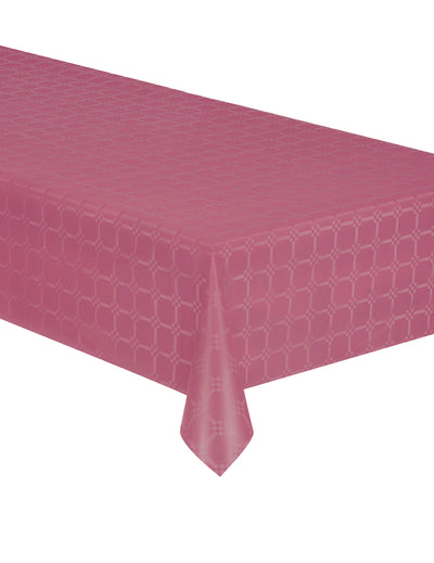 Tischdecke auf der Rolle aus Damastpapier, altrosa, 6 m, dick