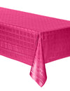 Nappe en rouleau papier damassé pour fête rose fuchsia
