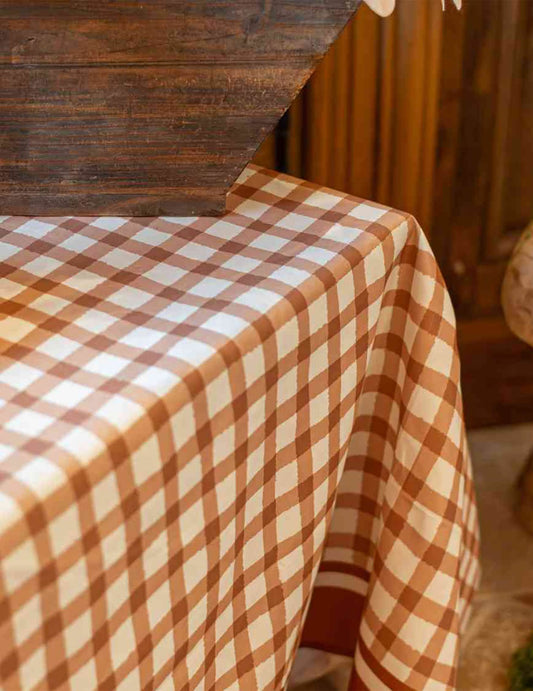 Stofftischdecke Vichy-Karo Auburn Cottage Living 140 x 240 cm