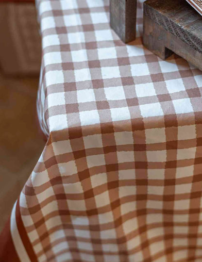 Stofftischdecke Vichy-Karo Auburn Cottage Living 140 x 240 cm