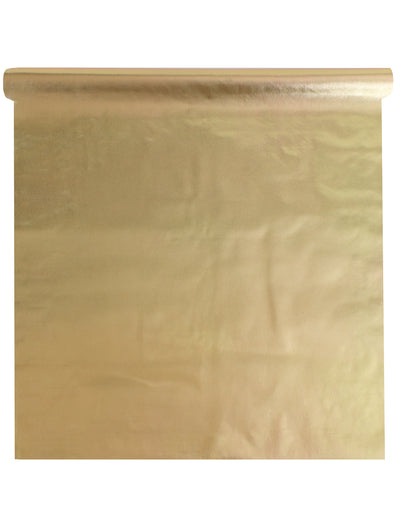 Tischläufer Gold Metallic-Effekt 120 cm x 20 m