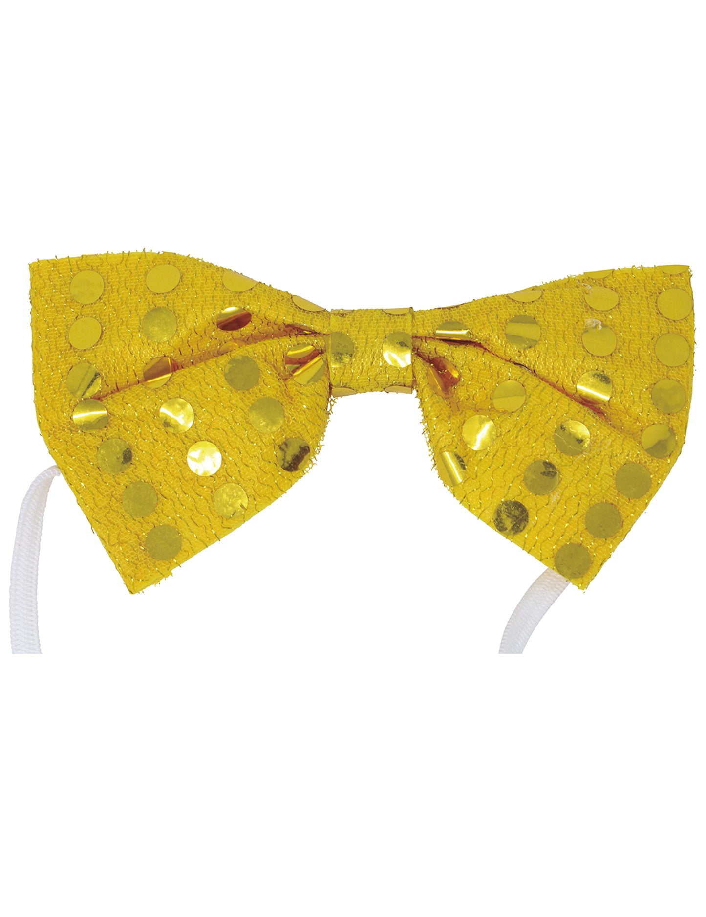 Goldene Fliege mit Pailletten